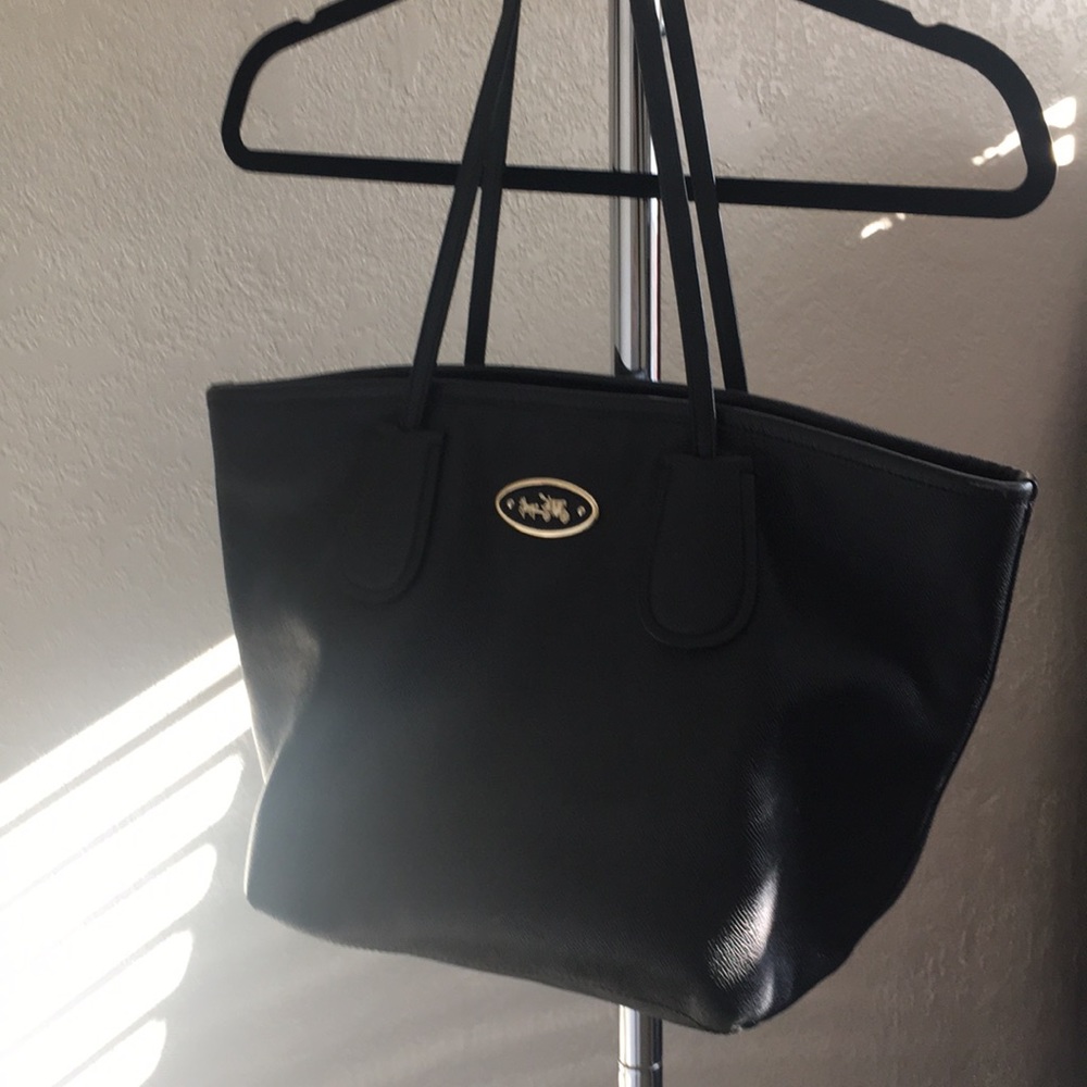 Authentic 100% Leather Coach Tote Purse